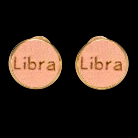 LIBRA EARRINGS - Picture 2 of 2